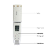Digital Temperature Humidity Logger Indoor Thermometer Hygrometer Detector Data Recorder W/Alarm - Extra Image
