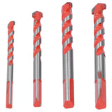 4pcs Multi‑Function Drill Bit Set 6mm/0.24in 8mm/0.31in 10mm/0.39in 12mm/0.47in Hole Opener Tool