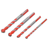 4pcs Multi‑Function Drill Bit Set 6mm/0.24in 8mm/0.31in 10mm/0.39in 12mm/0.47in Hole Opener Tool