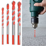 4pcs Multi‑Function Drill Bit Set 6mm/0.24in 8mm/0.31in 10mm/0.39in 12mm/0.47in Hole Opener Tool - Extra Image