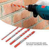 4pcs Multi‑Function Drill Bit Set 6mm/0.24in 8mm/0.31in 10mm/0.39in 12mm/0.47in Hole Opener Tool - Extra Image