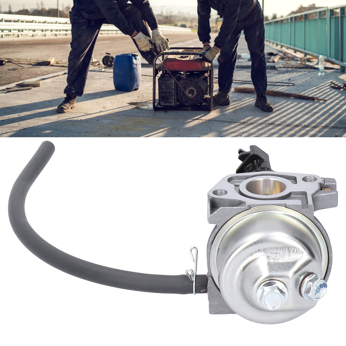 Gasoline Generator Carburetor Carb Replacement Accessory Fit for 168F/170F/2KW/3KW