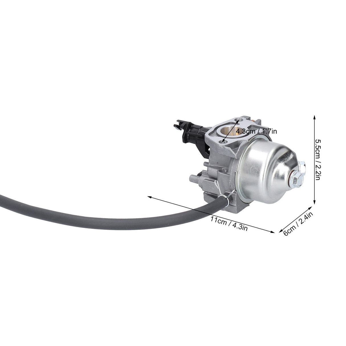 Gasoline Generator Carburetor Carb Replacement Accessory Fit for 168F/170F/2KW/3KW