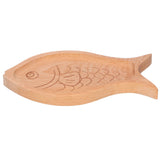 Wooden Plate FishShaped MultiGrain Creative Fruit Dessert Tray Table Box Candy Dish