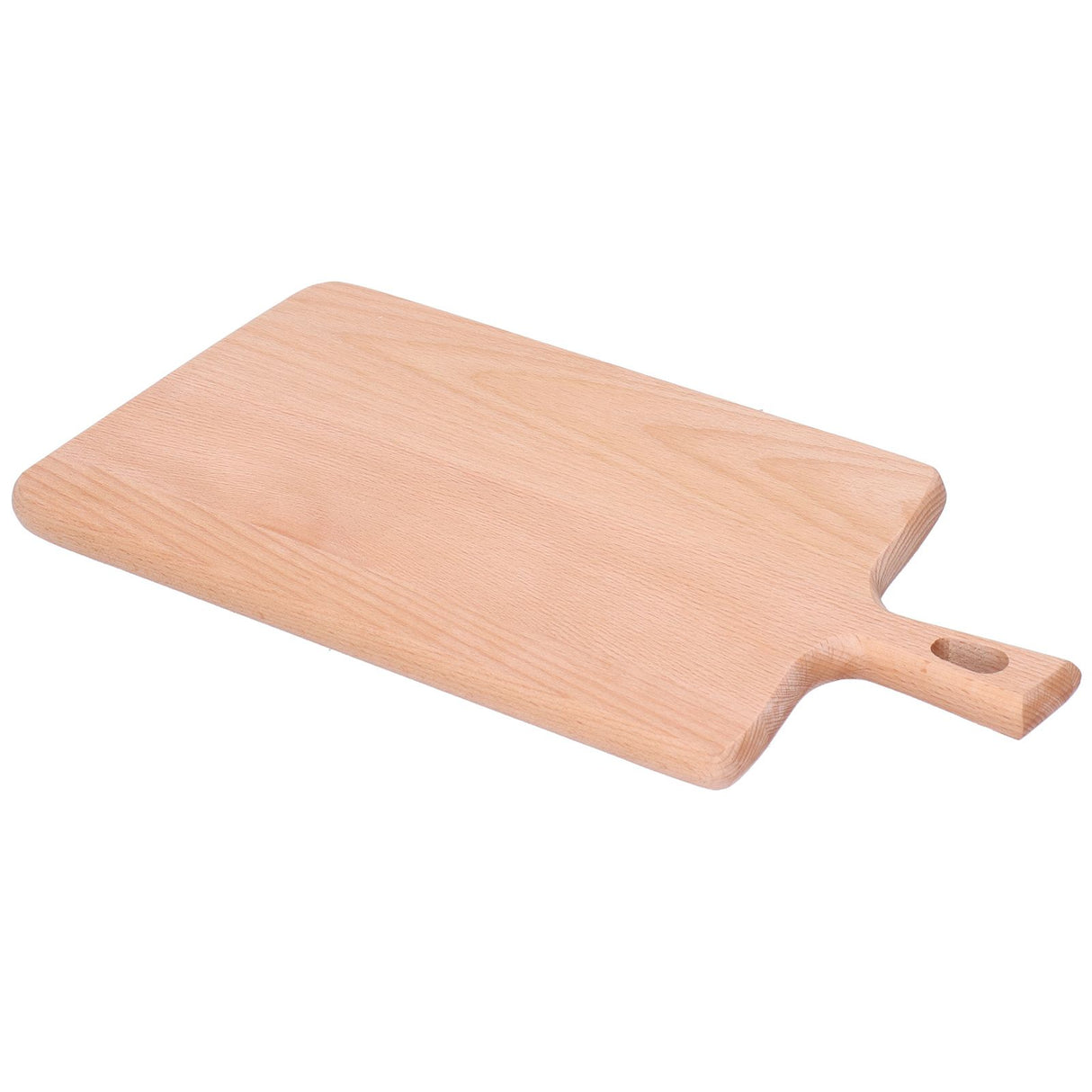Wood Cutting Board Kitchen Vegetable Bread Fruit Pizza Chopping Plate Accessory Cutlery 36x19x1.5cm