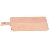 Wood Cutting Board Kitchen Vegetable Bread Fruit Pizza Chopping Plate Accessory Cutlery 36x19x1.5cm