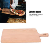 Wood Cutting Board Kitchen Vegetable Bread Fruit Pizza Chopping Plate Accessory Cutlery 36x19x1.5cm