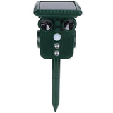 Ultrasonic Animal Repellent Solar Powered Mouse Snake Repeller for Outdoor Farm 3.7V/250MA - Front View