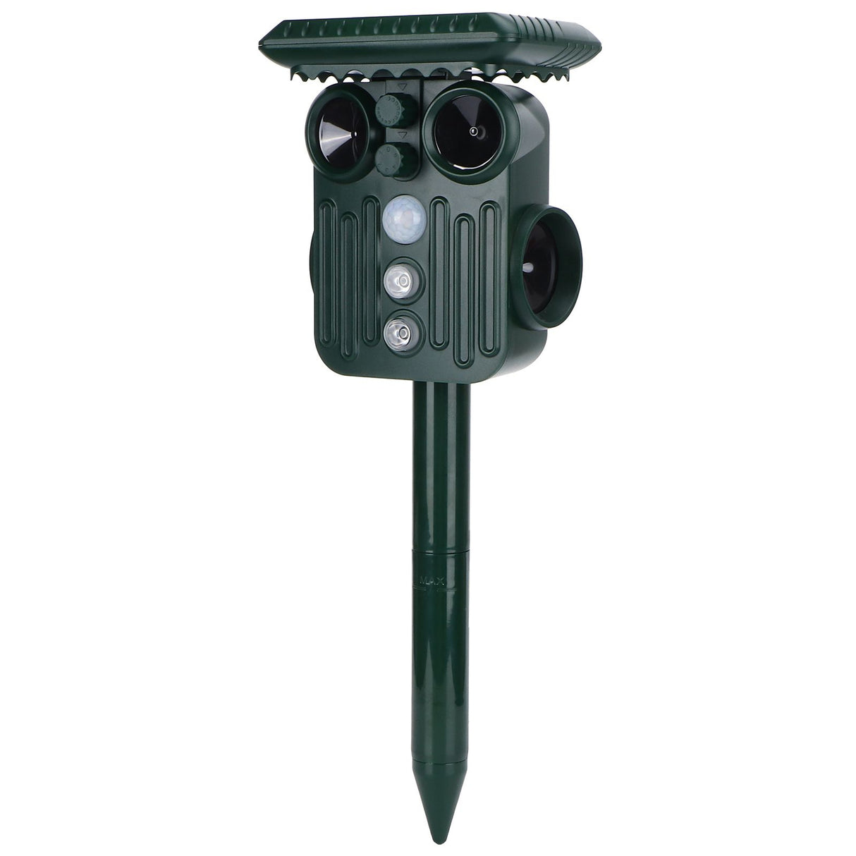 Ultrasonic Animal Repellent Solar Powered Mouse Snake Repeller for Outdoor Farm 3.7V/250MA