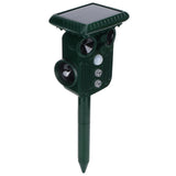 Ultrasonic Animal Repellent Solar Powered Mouse Snake Repeller for Outdoor Farm 3.7V/250MA - Top-Down View