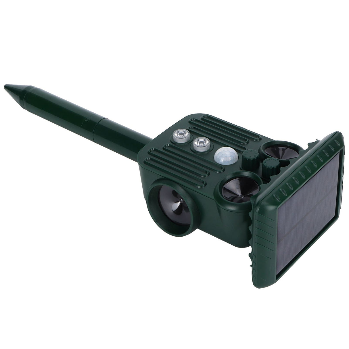 Ultrasonic Animal Repellent Solar Powered Mouse Snake Repeller for Outdoor Farm 3.7V/250MA