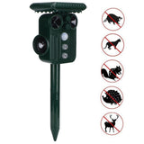 Ultrasonic Animal Repellent Solar Powered Mouse Snake Repeller for Outdoor Farm 3.7V/250MA