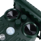 Ultrasonic Animal Repellent Solar Powered Mouse Snake Repeller for Outdoor Farm 3.7V/250MA