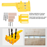 Drilling Locator Set Hole Open Positioner Handheld Woodworking Perforation DIY Tools - Extra Image