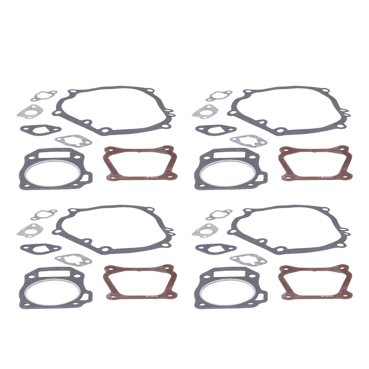 4Set Engine Gaskets Kit Accessory Parts for 170F/GX210/ 2.8-3KW Gasoline Generator