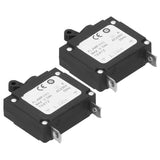 2PCS Power Switch Circuit Breaker Leakage Protector Fit for 168F 170F Gasoline Generator 2KW‑3KW