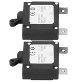 2PCS Power Switch Circuit Breaker Leakage Protector Fit for 168F 170F Gasoline Generator 2KW‑3KW