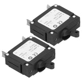 2PCS Power Switch Circuit Breaker Leakage Protector Fit for 168F 170F Gasoline Generator 2KW‑3KW