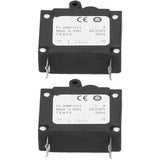 2PCS Power Switch Circuit Breaker Leakage Protector Fit for 168F 170F Gasoline Generator 2KW‑3KW - Low Angle