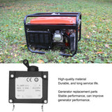 2PCS Power Switch Circuit Breaker Leakage Protector Fit for 168F 170F Gasoline Generator 2KW‑3KW