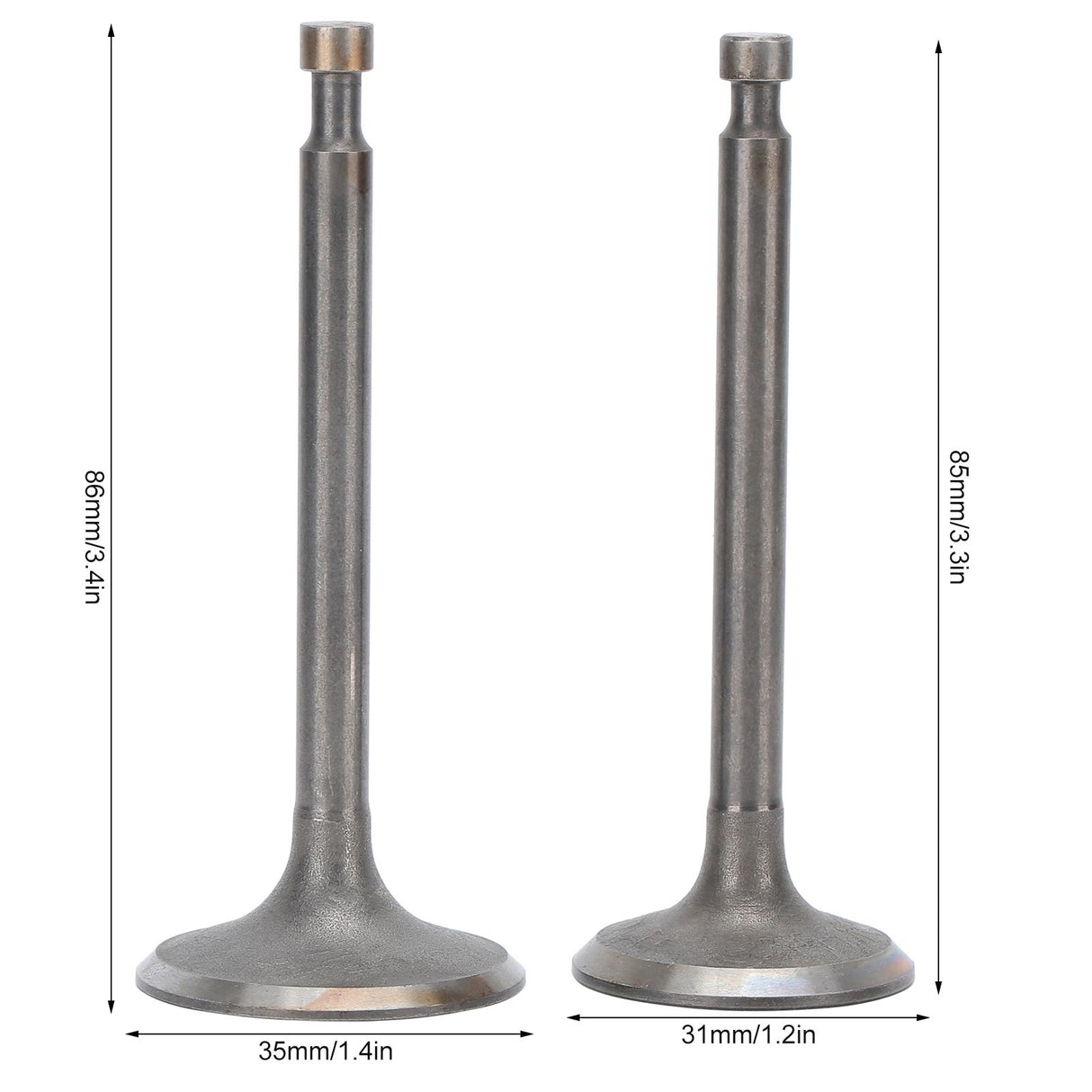 Valve Set Intake Exhaust Valves Replacement Parts for Gasoline Engine Generator 190F/GX420