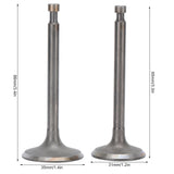 Valve Set Intake Exhaust Valves Replacement Parts for Gasoline Engine Generator 190F/GX420