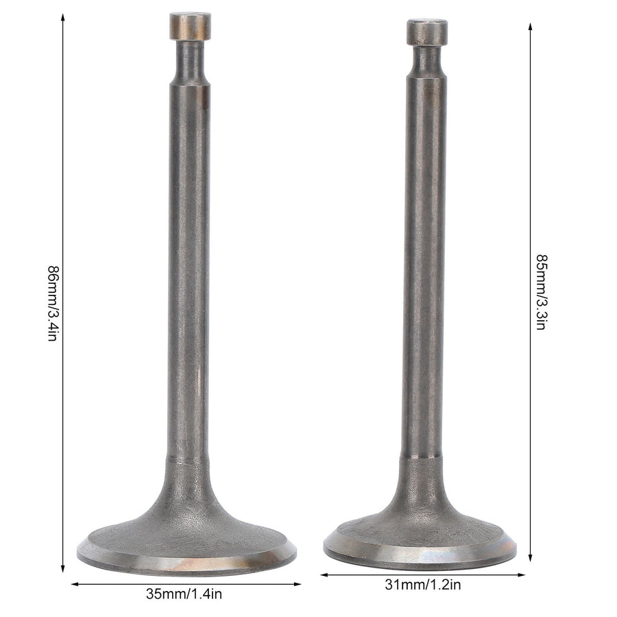 Valve Set Intake Exhaust Valves Replacement Parts for Gasoline Engine Generator 190F/GX420