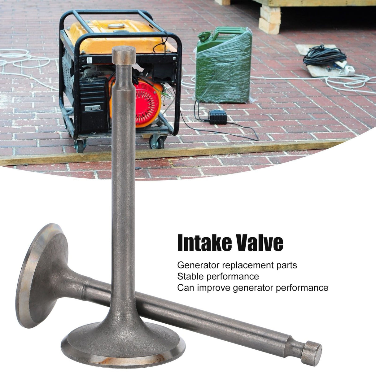 Valve Set Intake Exhaust Valves Replacement Parts for Gasoline Engine Generator 190F/GX420