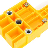 8Pcs Woodworking Dowel Jig Kit Punch Locator Handheld Pocket Hole Drilling Tools