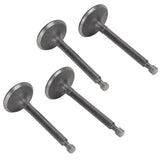2 Set Intake Exhaust Valve Kit 170F/GX210 Cylinder Head 2.5kw‑3kw Gasoline Generator Parts - Top-Down View