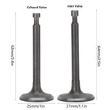 2 Set Intake Exhaust Valve Kit 170F/GX210 Cylinder Head 2.5kw‑3kw Gasoline Generator Parts - Extra Image