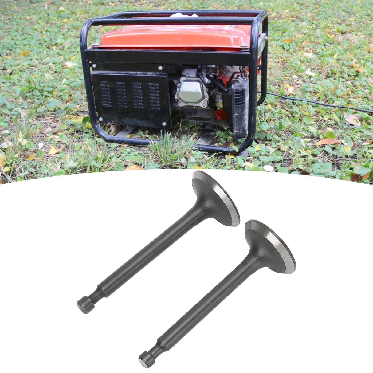 2 Set Intake Exhaust Valve Kit 168F Cylinder Head GX160/GX200 2-2.5kw Gasoline Generator Parts