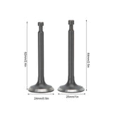 2 Set Intake Exhaust Valve Kit 168F Cylinder Head GX160/GX200 2-2.5kw Gasoline Generator Parts