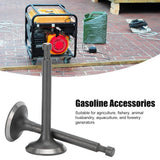 2 Set Intake Exhaust Valve Kit 168F Cylinder Head GX160/GX200 2-2.5kw Gasoline Generator Parts