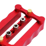 Self Centering Doweling Jig Borehole Locator with Scale Kit DIY Woodworking Tools - Extra Image