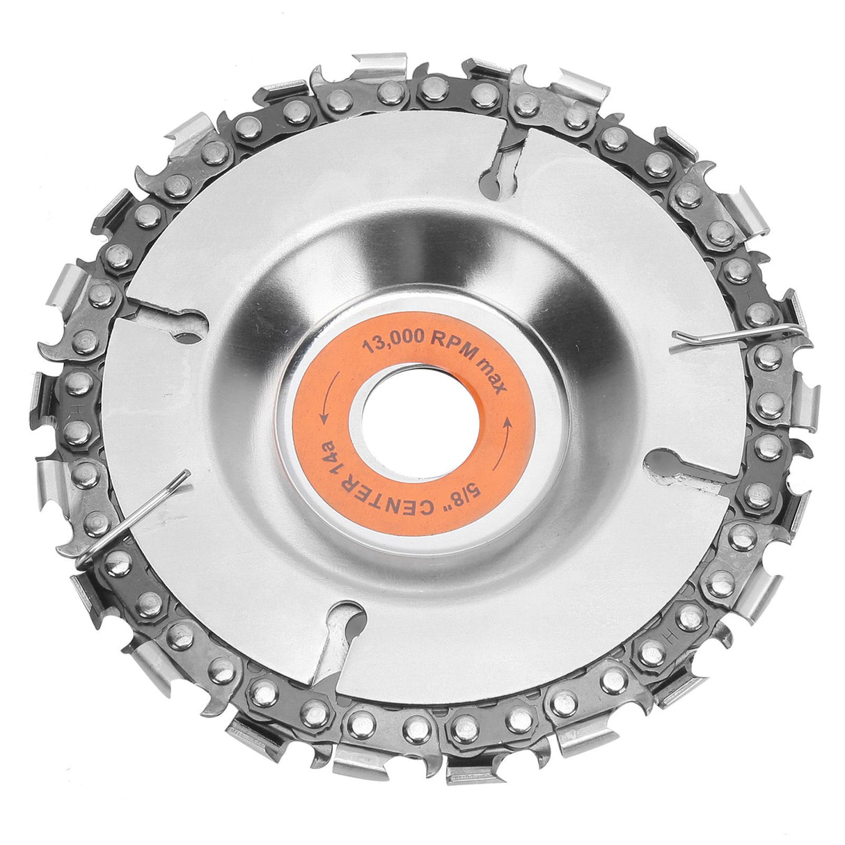 5/8in Grinder Wood Carving Disc Slot Cutting Sawing Blade Woodworking Tool Chain Plate