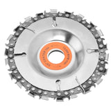 5/8in Grinder Wood Carving Disc Slot Cutting Sawing Blade Woodworking Tool Chain Plate