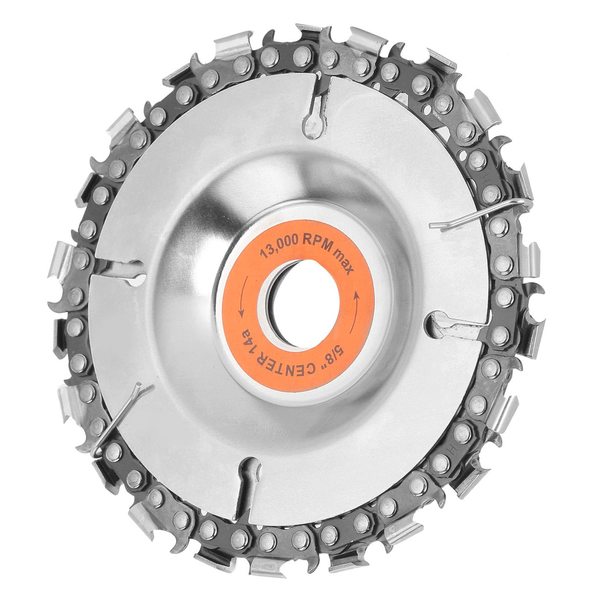 5/8in Grinder Wood Carving Disc Slot Cutting Sawing Blade Woodworking Tool Chain Plate