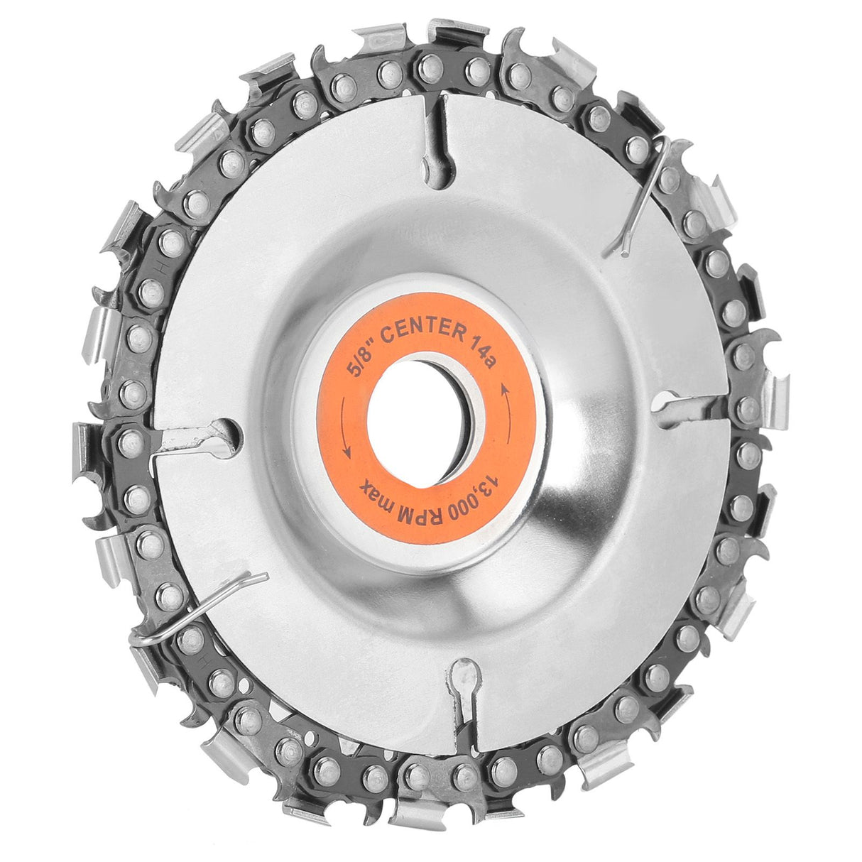 5/8in Grinder Wood Carving Disc Slot Cutting Sawing Blade Woodworking Tool Chain Plate
