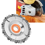 5/8in Grinder Wood Carving Disc Slot Cutting Sawing Blade Woodworking Tool Chain Plate - Extra Image