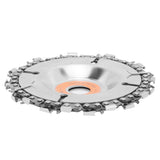 5/8in Grinder Wood Carving Disc Slot Cutting Sawing Blade Woodworking Tool Chain Plate