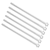 6Pcs Flange Bolt M10x260 Starter Engine Center Flange Bolt Gasoline Generator Replacement Parts