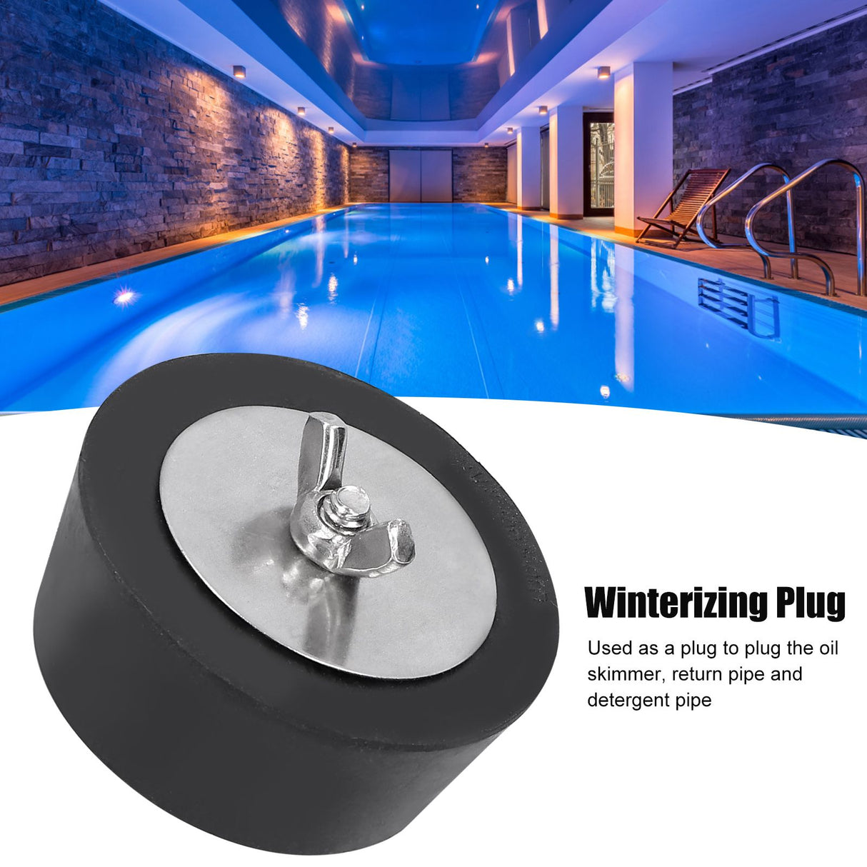 Winterizing Plug Rubber Expansion for Swimming Pool Pipework Winter Fittings 63mm