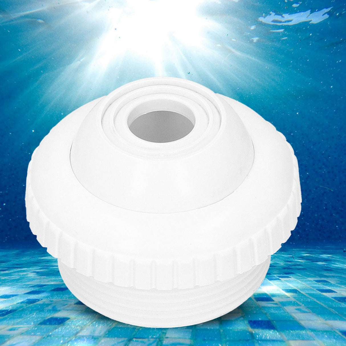 2PCS 1.5in Male Thread Rotatable Swimming Pool Spa Jet Massage Nozzle Return Jet