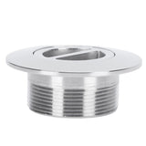 G2 Male Thread Swimming Pool Drain Water Suction Outlet Swimming Pool Accessory - Side View