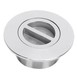 G2 Male Thread Swimming Pool Drain Water Suction Outlet Swimming Pool Accessory - Top-Down View