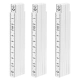 3Pcs Folding Ruler DIY Multi Angle Ruler Linear Measurement for Carpentry Tile Laying