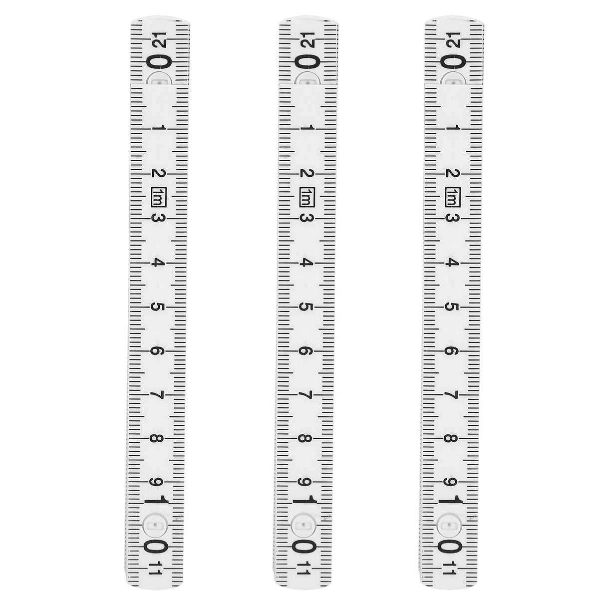 3Pcs Folding Ruler DIY Multi Angle Ruler Linear Measurement for Carpentry Tile Laying