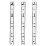 3Pcs Folding Ruler DIY Multi Angle Ruler Linear Measurement for Carpentry Tile Laying