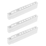 3Pcs Folding Ruler DIY Multi Angle Ruler Linear Measurement for Carpentry Tile Laying